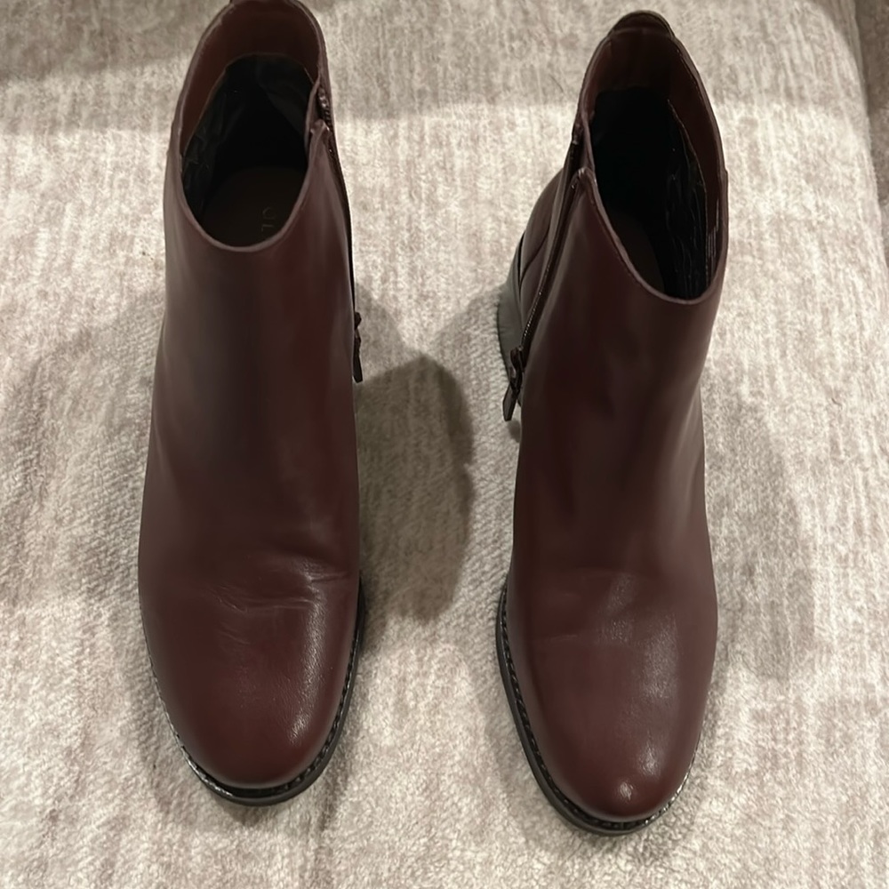 Cole Haan Brown Leather Chelsea Short Boots Booties Women's Size 6 1/2 B